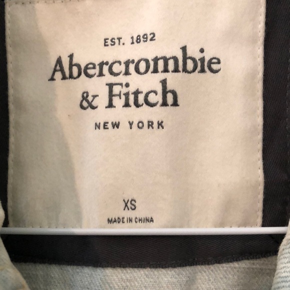 Abercrombie & Fitch Denim Vest - Picture 2 of 3